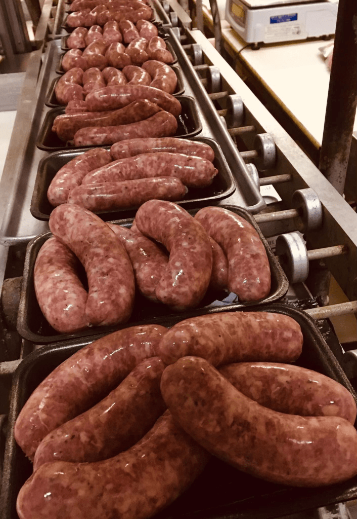 Image of Kielbasa sausage made by bloss holiday market